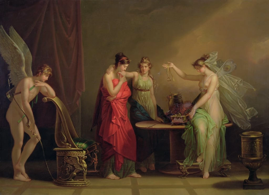 Angelika Kauffmann - 100, La leggenda di Cupido e Psiche, Museo Civico Rivoltella, Trieste